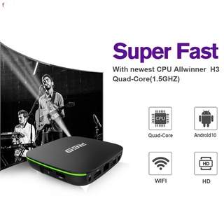 * R69 Smart TV Box 2GB + 16GB 4K Alta Definición Quad-Core 2.4G Wifi Set Top 1080P Soporte 3D Película Media Player fjhjtm