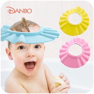 gorro de ducha de bebé con color macaron ajustable