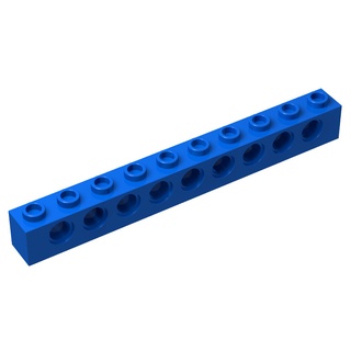 Lego technic accesorios compatibles con 2730 1x10 con ladrillo de 9 agujeros (10PCS) bloque de construcción de juguete lego technic (3)