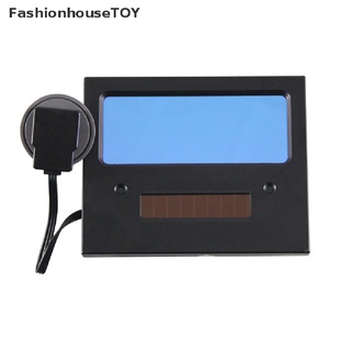 fashionhousetoy aaa batería+solar ig mig mma mag auto oscurecimiento máscara de soldadura filtro lente venta caliente