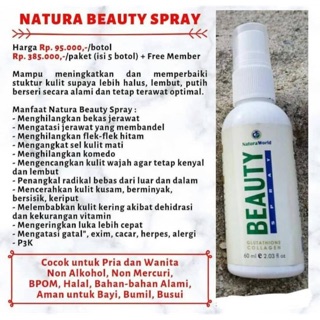 Natura Beauty Spray