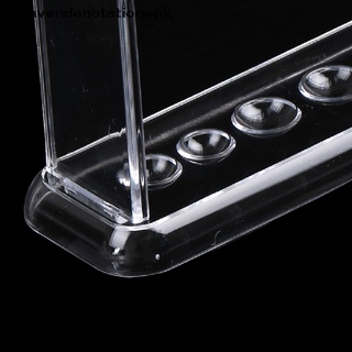 he8mx plástico transparente tubo de prueba estante de 6 agujeros soporte de laboratorio tubo de prueba estante martijn (5)