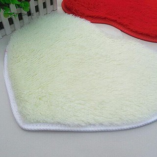 SL alfombra de látex absorbente antideslizante para espalda peluda, sala de estar, corazón, suelo