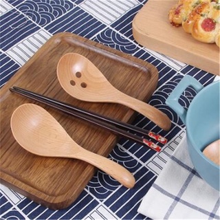 1 pza cuchara de madera para cocina/gachas de sopa/cuchara/cuchara/utensilios