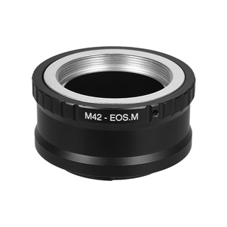 M42-EOS M Lens Mount Adapter Ring for M42 Lens to EOS M Series Cameras for EOS M M2 M3 M5 M6 M10 M50 M100 Mirrorless Camera