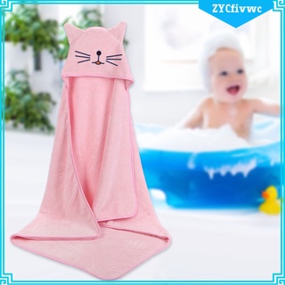 toalla con capucha para bebé de diseño de dibujos animados albornoz essentials forma de animal suave baño bebé toallas manta para recién nacido