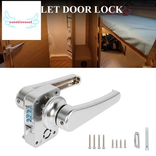 cerradura de puerta de inodoro rv cerradura de puerta de baño caravana barco pestillo manija cerradura accesorios rv