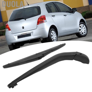 Duola Rear Wiper Blade Windscreen Parts ABS Black 85241‑52010 Replacement for Yaris 2006‑2012