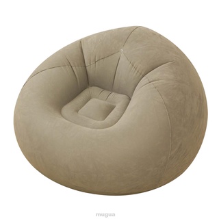 Al aire libre grande sala de estar decoración del hogar cómodo plegable inflable puf silla (1)
