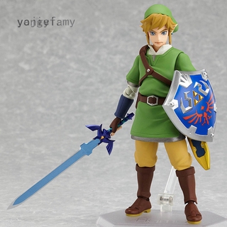 Yongyia Htwers232 fangyougu la leyenda de Zelda: Skyward Link Figma figura de acción juguete en la caja decoraciones