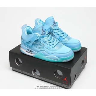❀Nike Jordan Air Jordan Zapatos 4 Retro Og Corte medio Impermeable Ajuste Casual Deportes Baloncesto