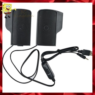 XX \Atacado/ 1 par mini portáteis Clipon USB Alto-falantes estéreo linha Controlador Soundbar