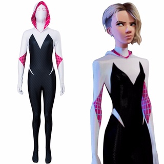 Disfraz de Spiderman Gwen Stacy para niños, disfraz paralelo, ropa de Spiderman cósmico