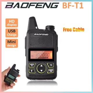 BF-T1 Mini Walkie Talkie Portable Two Way Radio + USB Charger +Earpieces