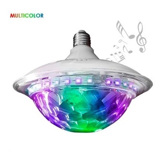 Foco Led Musical Multicolor Rgb Disco Bluetooth Usb Con Control