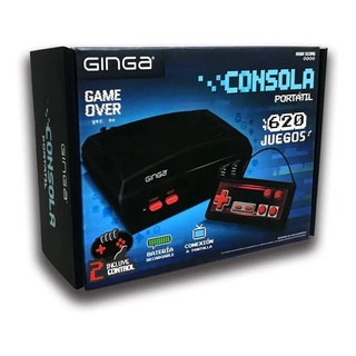 Mini Consola Con 620 Juegos Clásicos Precargados + 2 Control