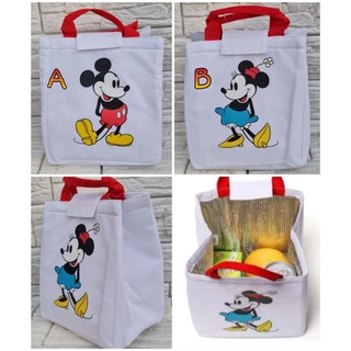 Ori Mickey Minnie Mouse - bolsa de almuerzo de aluminio