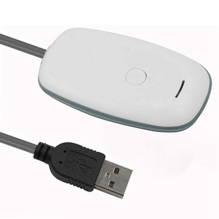 Adaptador receptor inalámbrico para Xbox 360/Pc de escritorio/Laptop/computadora/inalámbrico/USB 2.0/adaptador receptor para juegos (blanco)