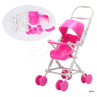 Fet juguete rosado con montura Para cochecito De bebé