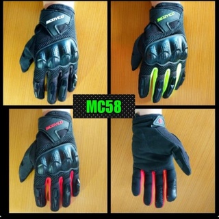 Scoyco MC58-2 Original guantes de motocicleta mc-58 - verde, M presente cubierta del cuerpo accesorios de la motocicleta Q9G4 (3)