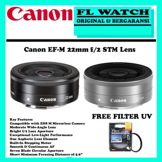 Canon EF-M 22MM F2 STM cámara sin espejo lente ancha