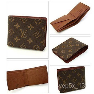 Louis Vuitton LV m60895 Men 's Short clip h7cf my Wallet