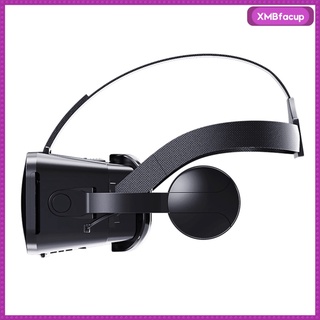 [acup] gafas de realidad virtual montadas en la cabeza gafas de realidad virtual 3d vr gafas adecuadas para teléfonos inteligentes películas videojuegos