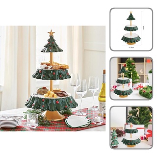 thatarerecently.mx simplicity - soporte para tartas, diseño de árbol de navidad, en forma de merienda, decoración de larga duración para el hogar