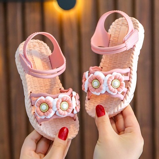 Sandalias De Niña 2022 Nueva Moda Princesa Verano Suave Soled Antideslizante Casual Zapatos De Playa