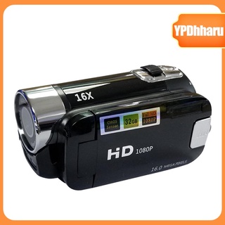 [Good] Cámara De Vídeo Videocámara Digital Grabadora Full HD 1080P 2.7 Pulgadas LCD 16X Zoom-US