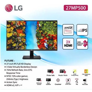 (Lg) 27mp500-b 27 pulgadas Full HD FreeSync IPS Monitor HDMI puerto (1)