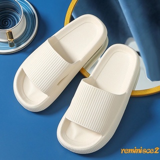 Rm-unisex sandalias blancas con suela gruesa antideslizante Para interiores y exteriores