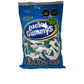 Gomitas Lucki Gummys Tiburones 1 Kg (1)