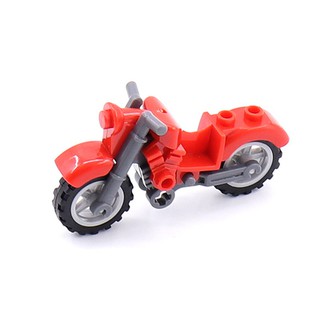 Compatible Lego military Series motocicleta bloques de construcción niños colección regalo niño juguete regalo de cumpleaños (3)