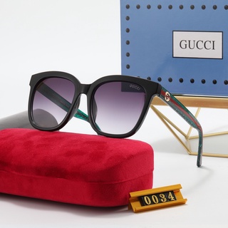 Gucci GG lentes de sol de lujo de alta calidad para mujer/mujeres/lentes degradados/lentes de sol de lujo de alta calidad/lentes de sol degradados 0034