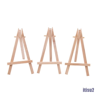 1/3Pcs Mini soporte de madera para arte, diseño de caballetes de mesa