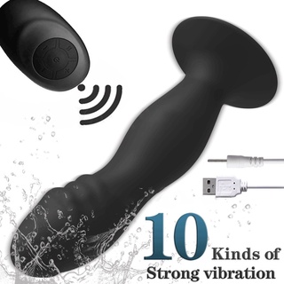 Abdo Wireless Remote Control 10 Speeds G-Spot Vibration Prostate Massager Anal Vibrator Sex Toys For Women Vibrating Butt PlugSex Toys 7GfP