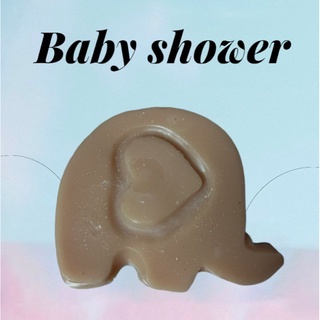 Jabón artesanal glicerina vegetal Elefante Baby shower 30g. (3)