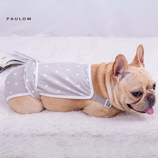 Paulom Fashion Pet Pantalones Cortos Para Mascotas Anti-Acoso Fisiológicos Ajustables Para Perros Femeninos
