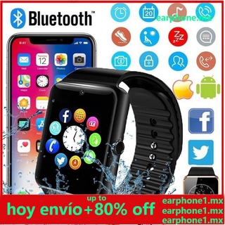 Reloj inteligente Gt08 Ios Android Bluetooth Rel Gio Smart C Mera Carro digital El Sim deportivo Smartwacth Dz09Vs Y68 V6 Iwo12 W26 W46 W56 D28 X6 X7 Hw12 Fk50 T500 T600 T900