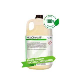 Microdyna Nf Sanitizante Desinfectante Cuaternario 1 Galón (4 litros)