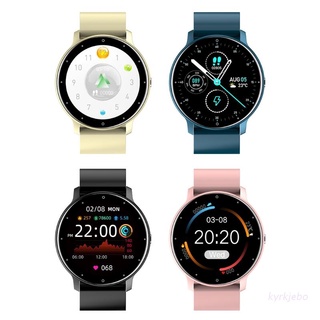 kyrk zl02 smartwatch impermeable fitness tracker monitor de ritmo cardíaco monitor de sueño contador de pasos