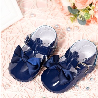 baby_shoe_store zapatos de bebé niña Moda Bebé Niña corbata de moño Princesa Zapatos Niño Suela Suave De Caminar 0-18 meses