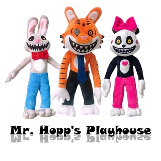 Sr. Hopp's Playhouses 2 peluche muñeca conejo juguetes de peluche lindo conejo Mr saltar juguetes suaves niños regalos de cumpleaños