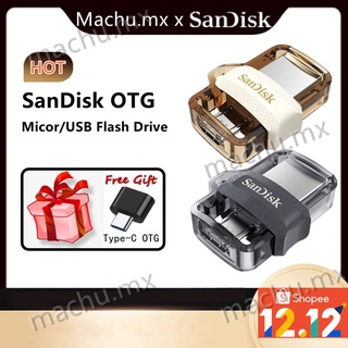 USB 3.0 Flash Drive Mini OTG 128GB/16GB/32GB/64GB Android OTG USB Flash Drive Black/Gold