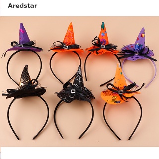 [Aredstar01] Halloween Girls Headband Witch Cosplay Headdress Pumpkin Hair Hoop Party Decor Hot Sale