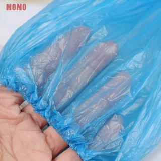 MOMO 5 pares desechables impermeables gruesos plásticos para zapatos de lluvia antideslizantes (8)