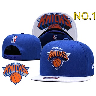 [Spot] NBA New York Knicks Gorra De Béisbol Ajustable Snapback Sombrero De Ala Plana De Alta Calidad Gorras Hip-hop