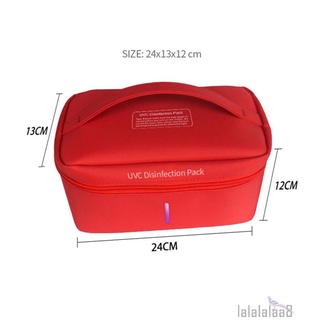 Laa8-portátil UV esterilizador bolsa UVC desinfectar Pack ropa esterilización bolsa de teléfono máscara LED desinfección lámpara (7)