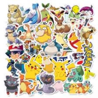 10 Stickers Pokémon